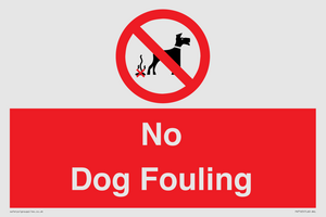 No Dog Fouling
